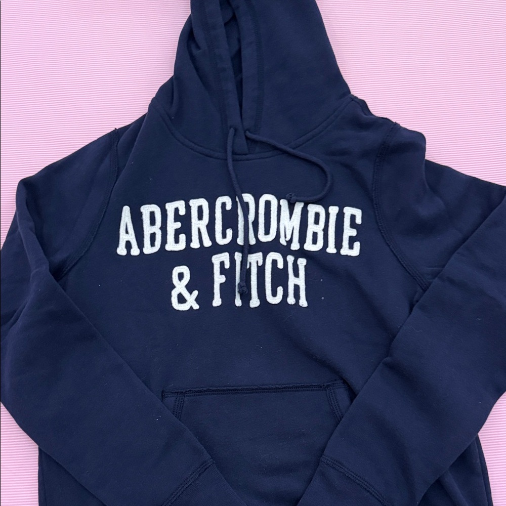 Abercrombie & Fitch Dark Blue Pullover